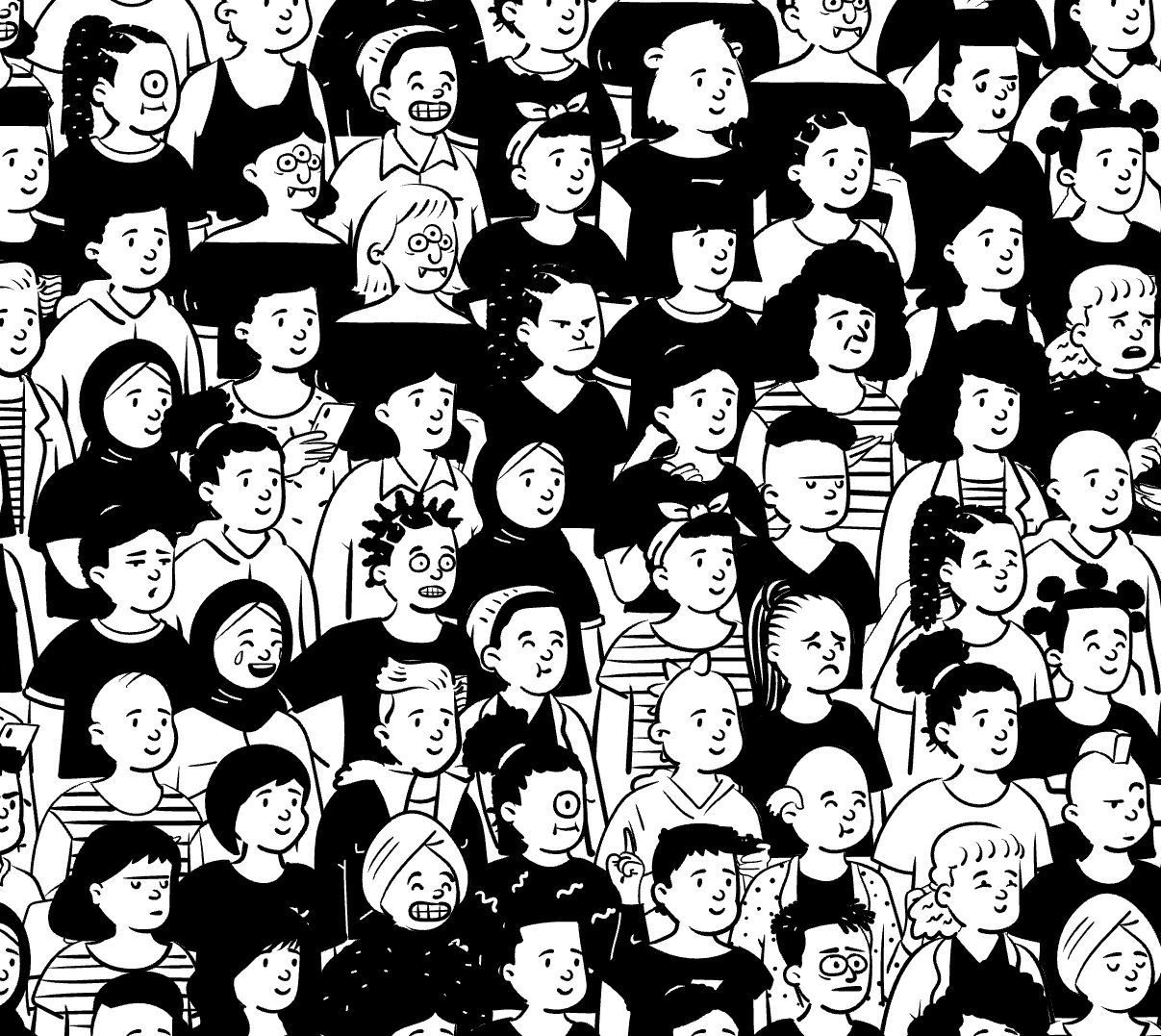 Open Peeps：免费可商用的高质量插画图库