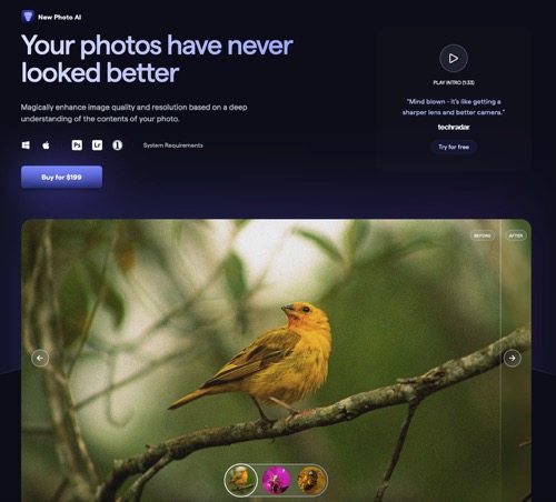 Topaz Labs: AI Image Quality Software