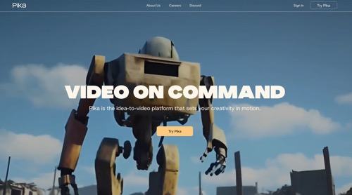 Pika Labs官网介绍：开启AI视频创作的新篇章