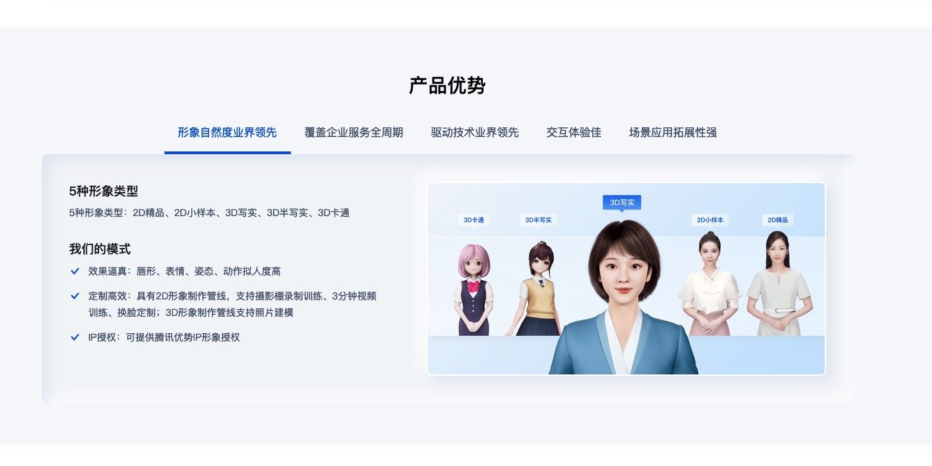 腾讯云智能数智人官网介绍：多模态人机交互系统的新时代