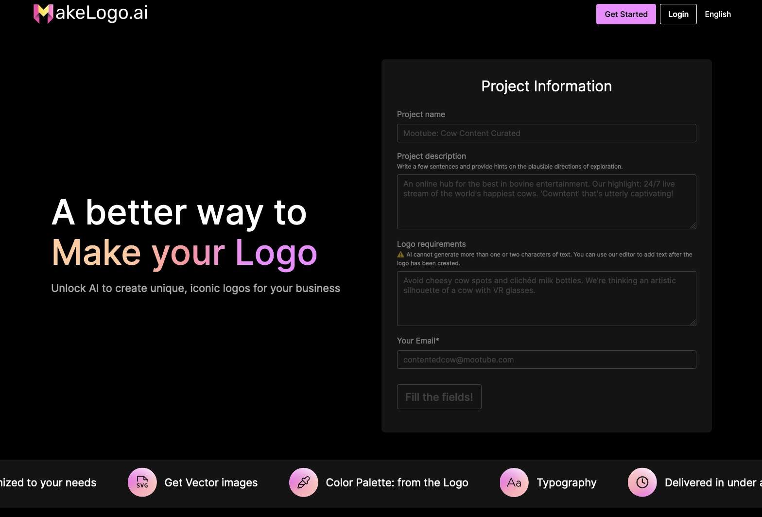makelogo.ai：快速高效的AI Logo设计神器