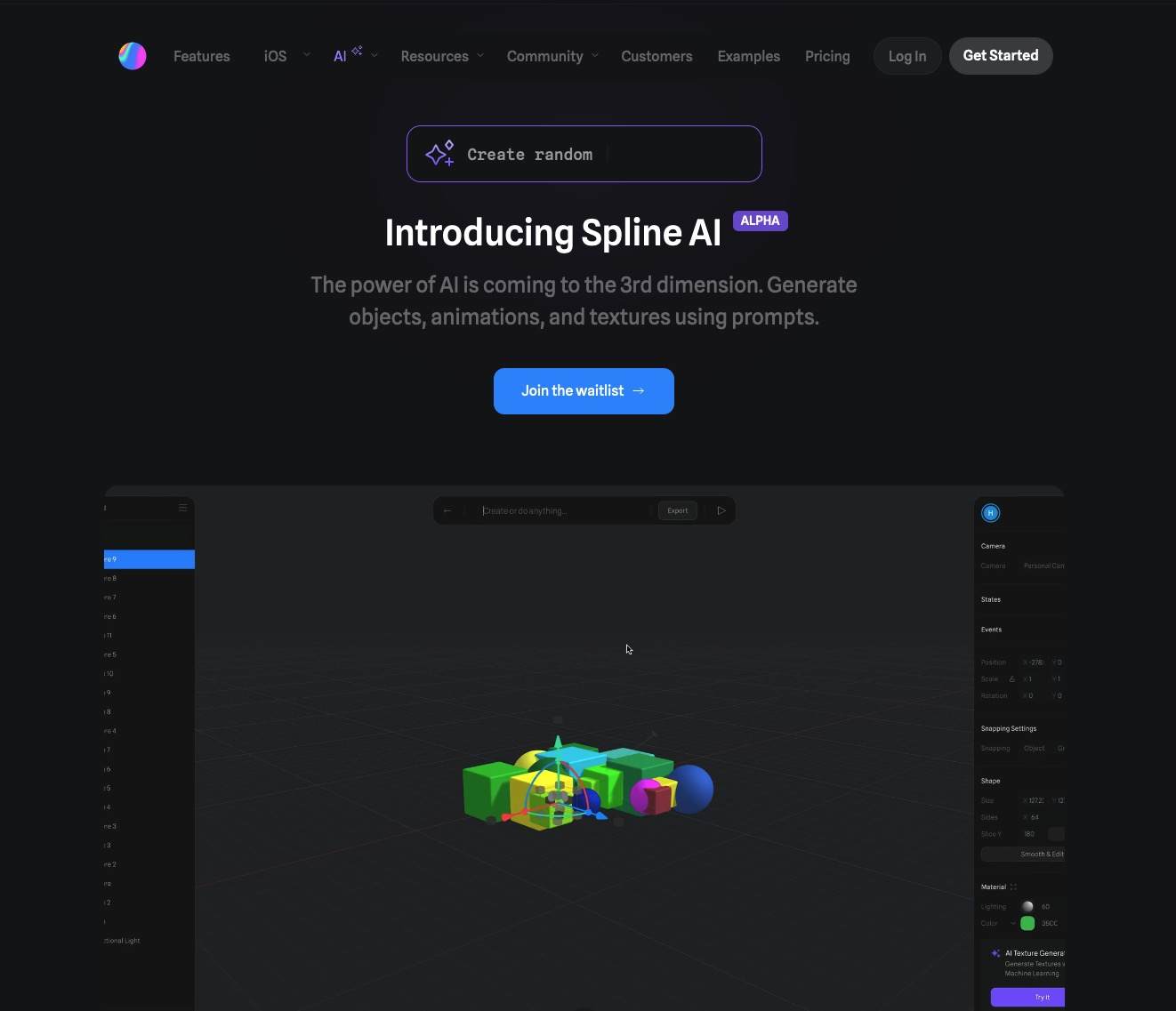 Spline AI：在线AI驱动的3D设计