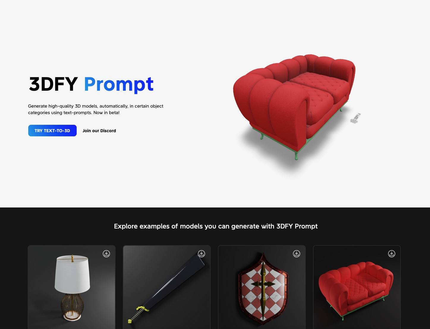 3DFY Prompt (beta)