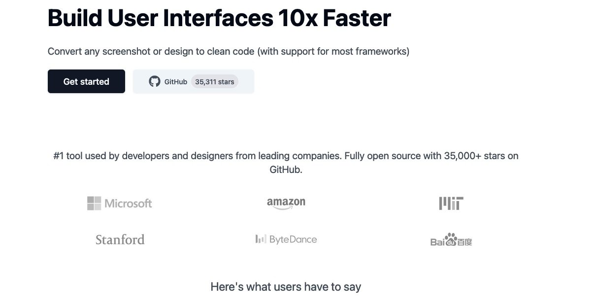 Screenshot to Code