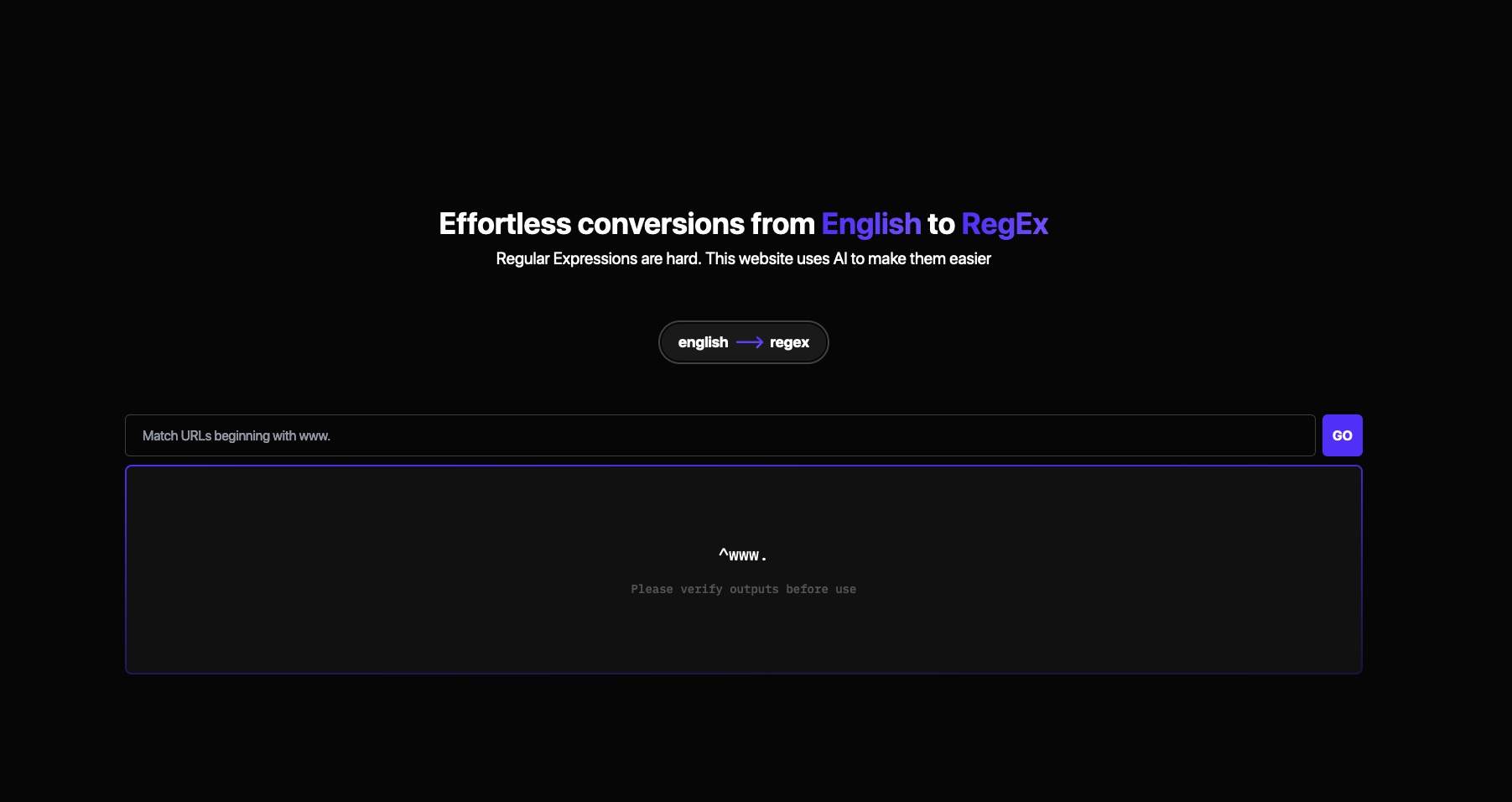 AutoRegex