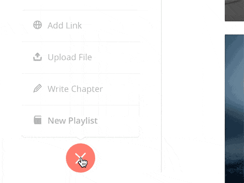 Add New Content Button by Wouter de Bres