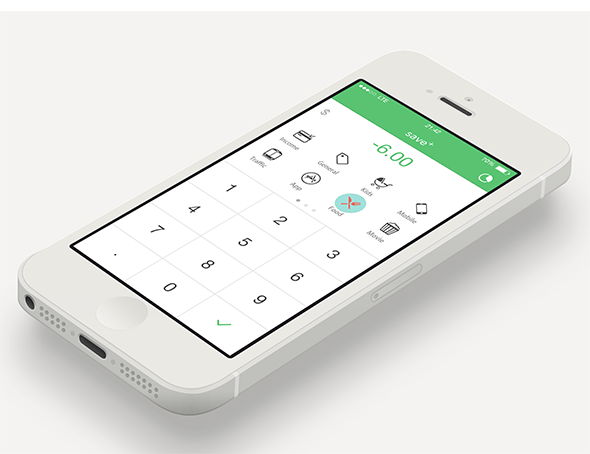 记账 App 的UI设计探索