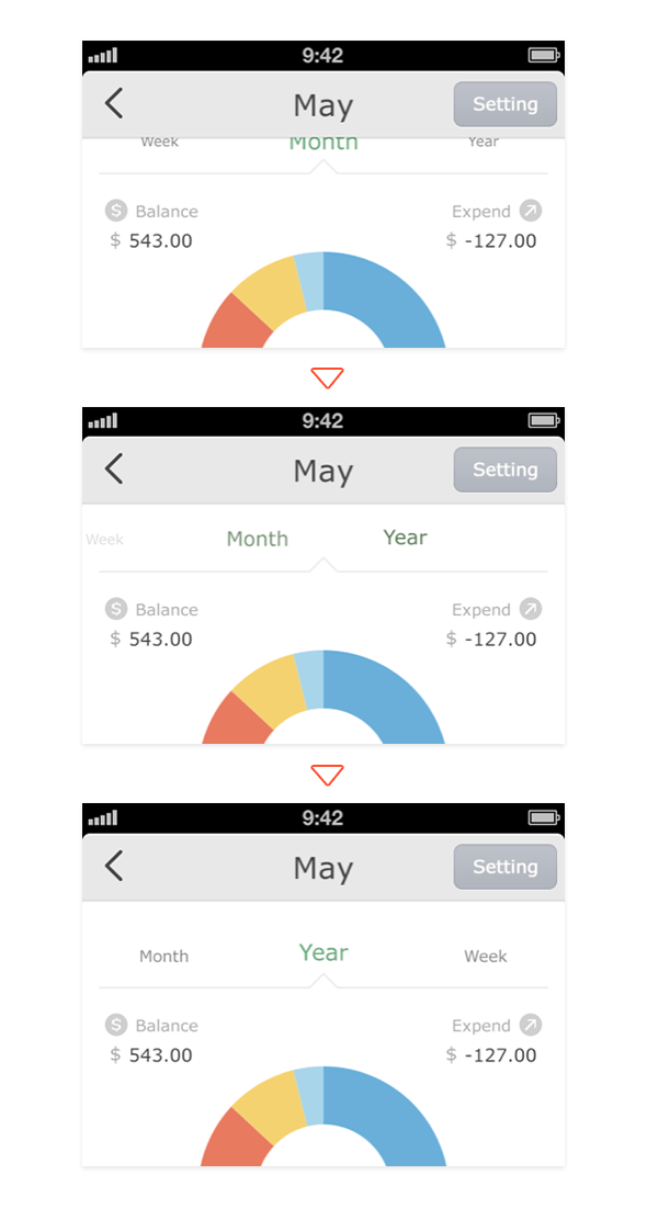 记账 App 的UI设计探索