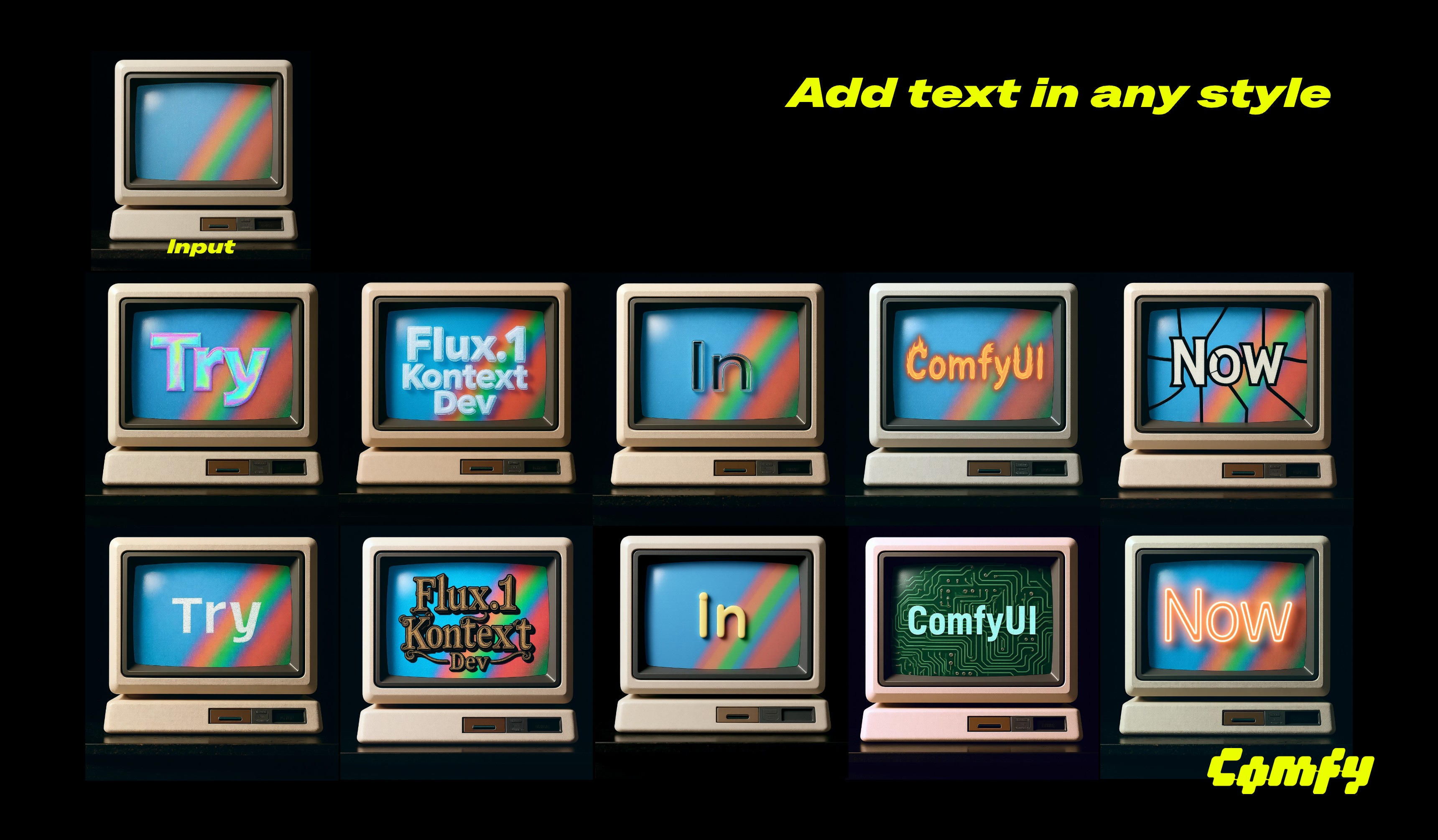 Flux.1 Kontext [dev] ComfyUI 中的 Day-0 支持