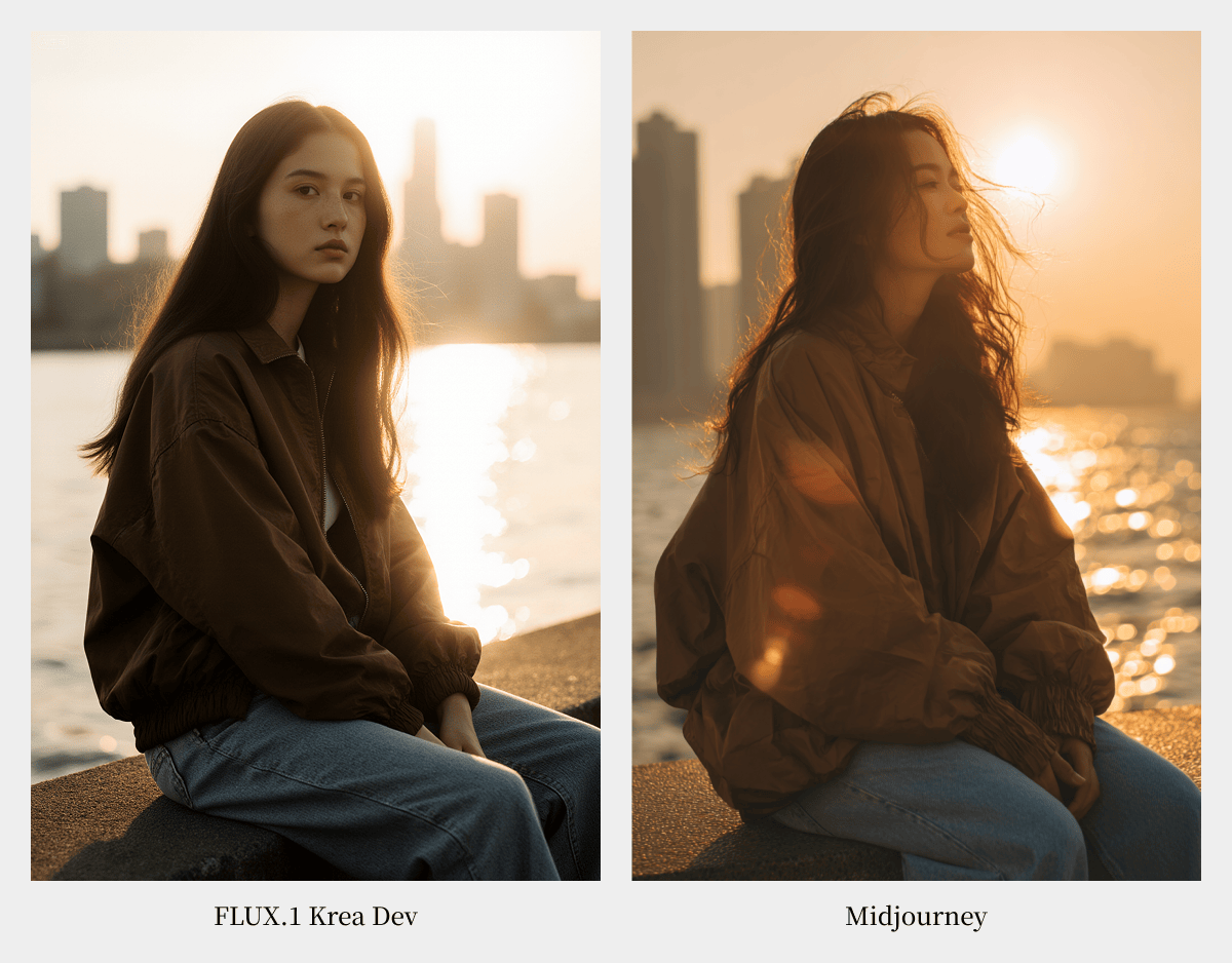 超大杯测评！FLUX.1 Krea Dev 对决 Midjourney，谁才是写实之王？