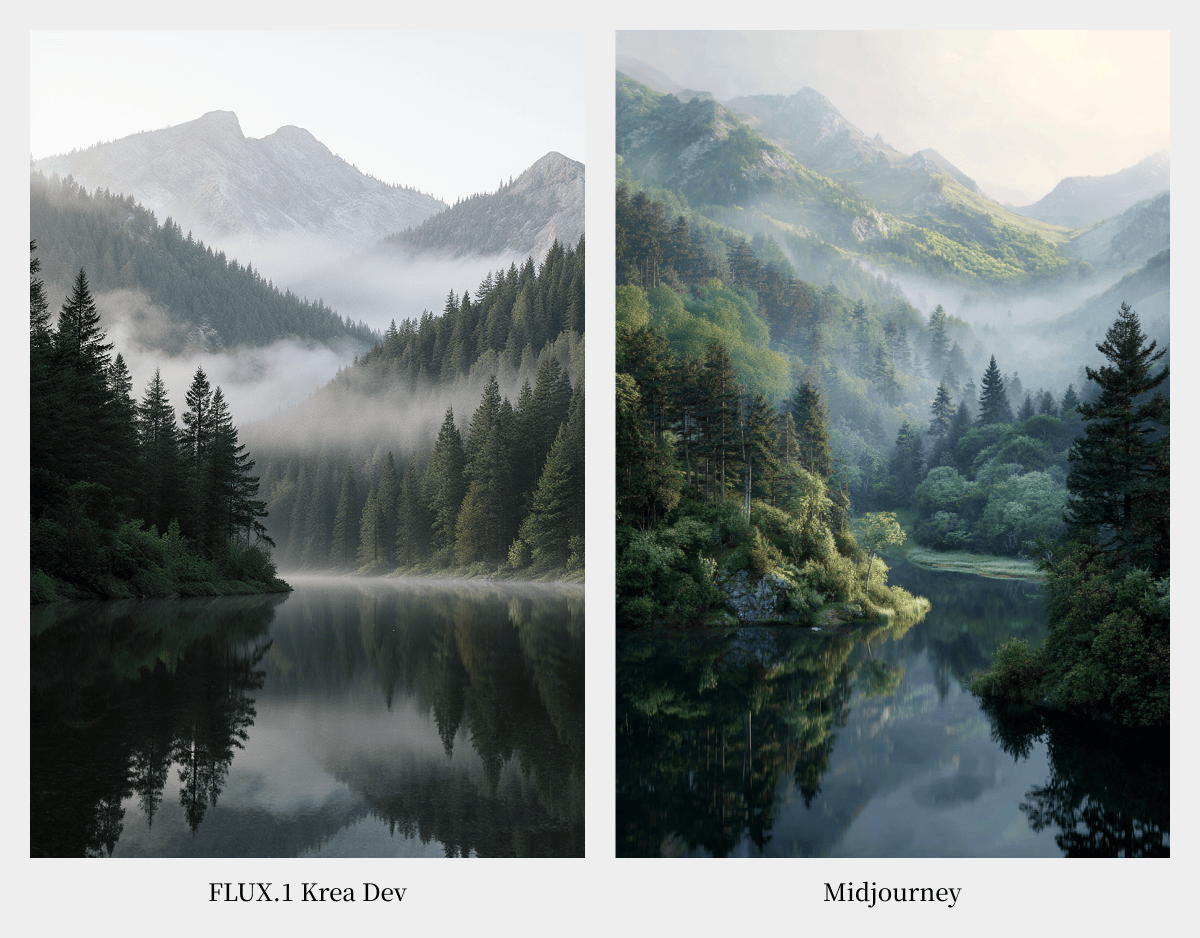 超大杯测评！FLUX.1 Krea Dev 对决 Midjourney，谁才是写实之王？