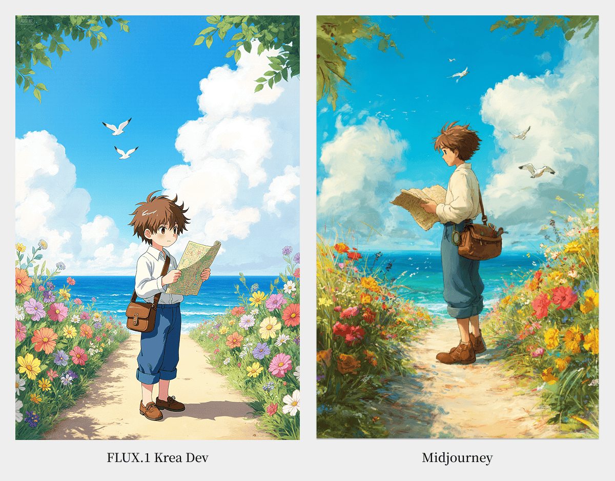 超大杯测评！FLUX.1 Krea Dev 对决 Midjourney，谁才是写实之王？