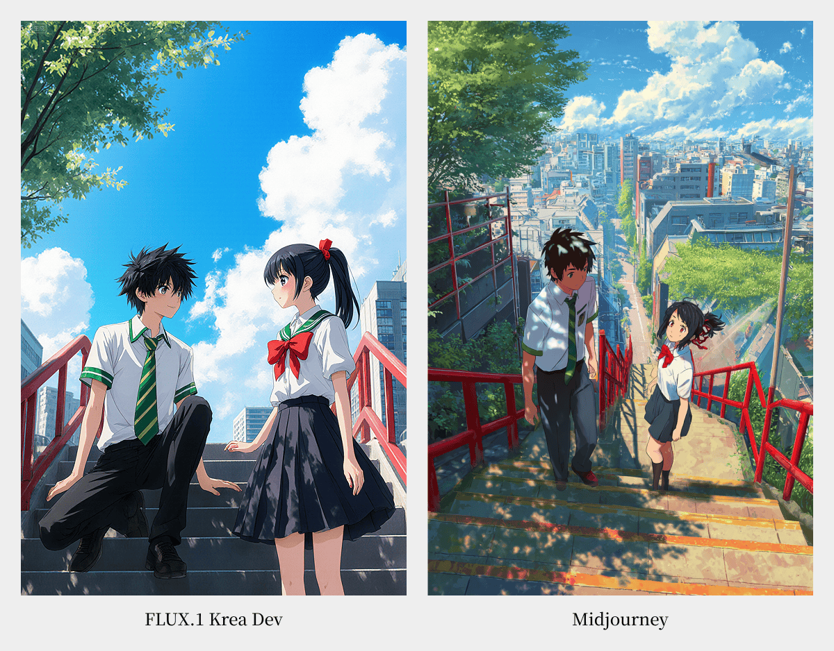 超大杯测评！FLUX.1 Krea Dev 对决 Midjourney，谁才是写实之王？
