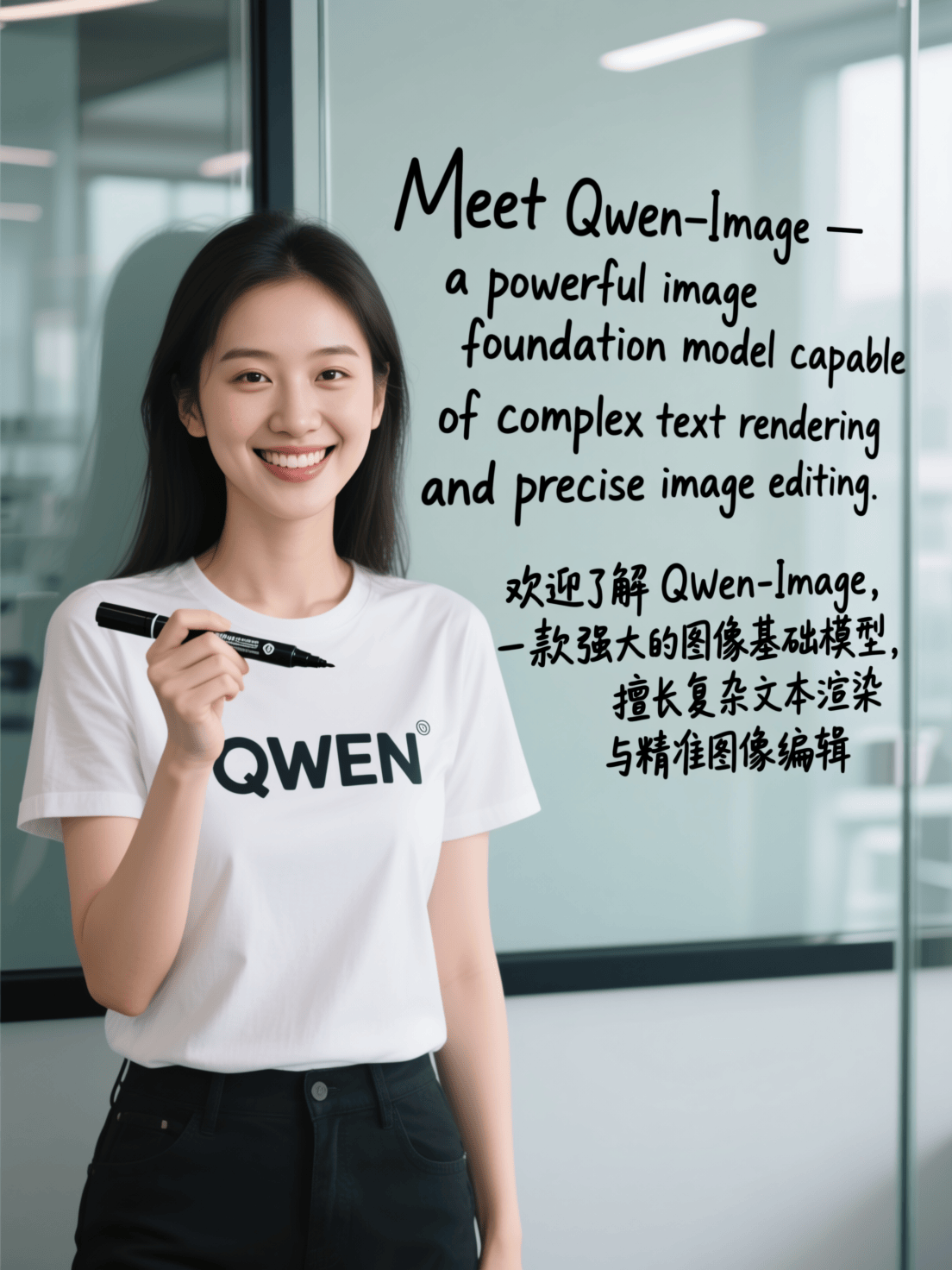 告别文字乱码！全新文生图模型Qwen-Image来咯