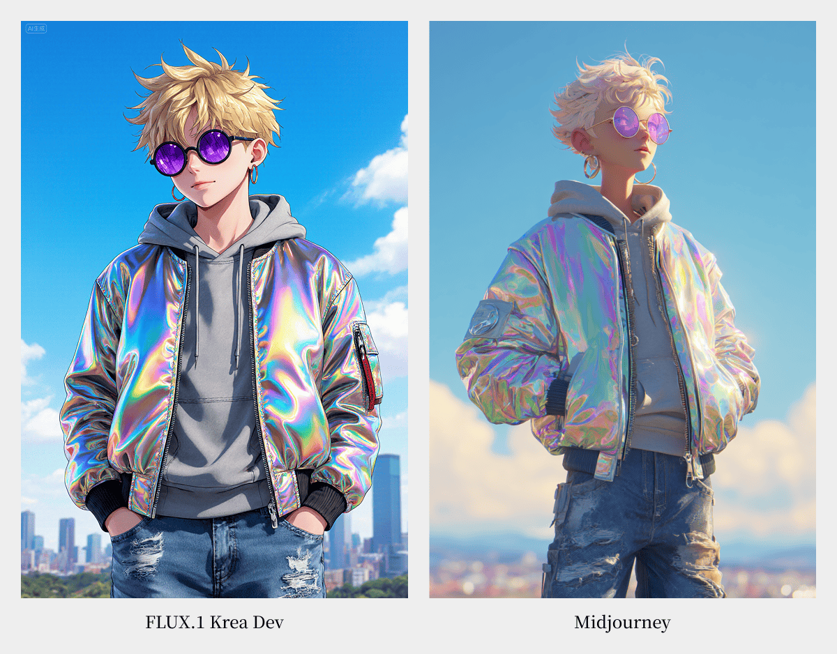 超大杯测评！FLUX.1 Krea Dev 对决 Midjourney，谁才是写实之王？