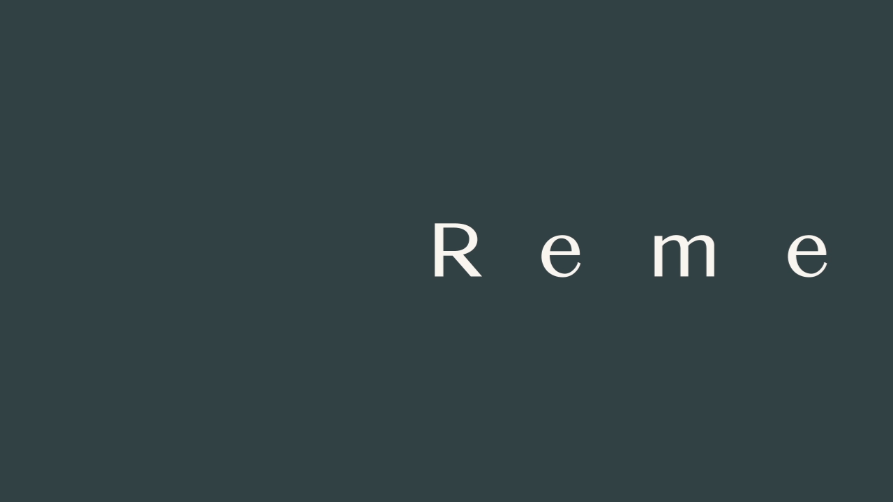 免费商用英文字体下载Remem 字体