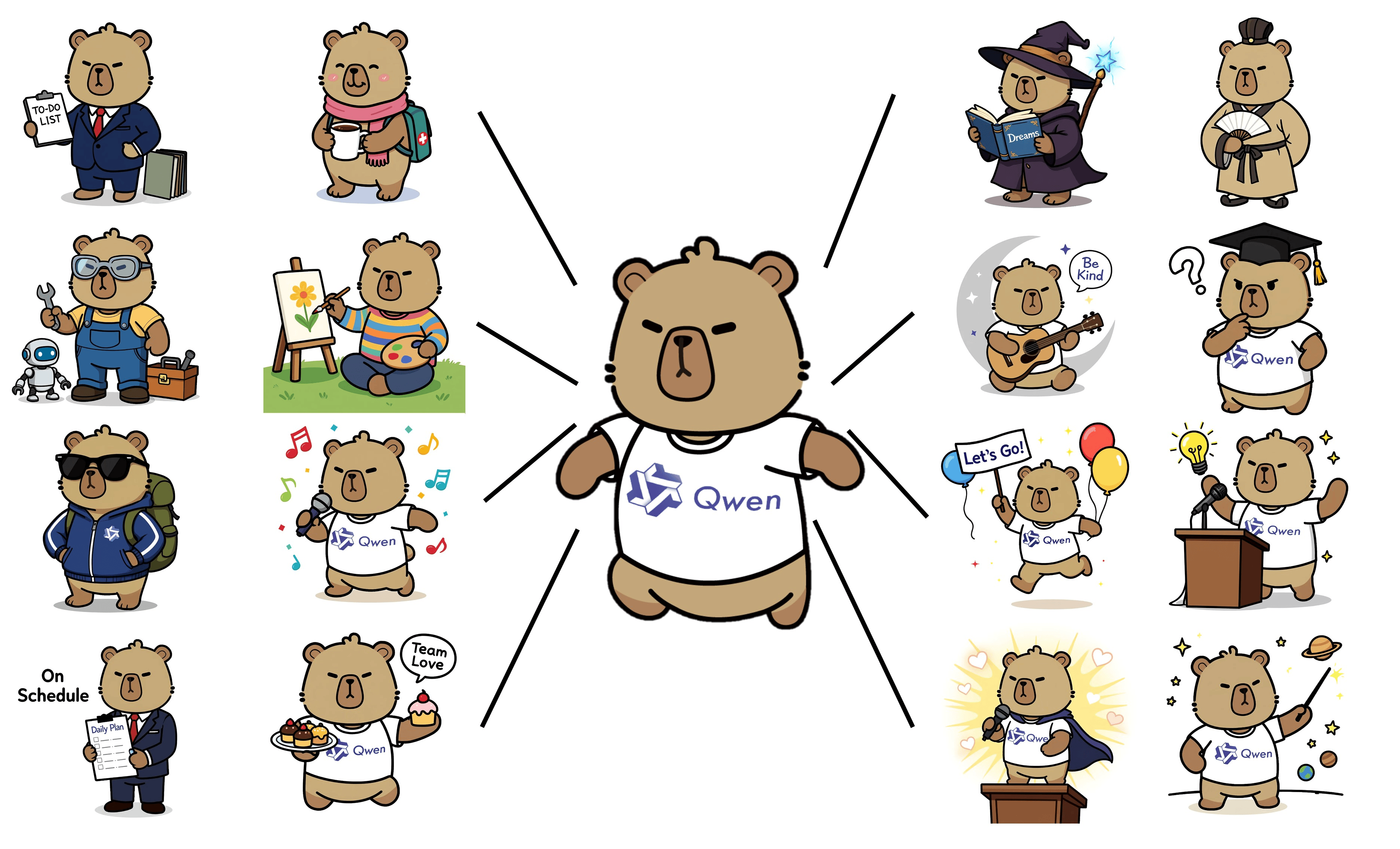Qwen 发布全能图像编辑模型 Qwen-Image-Edit：角色一致性、风格迁移、文字编辑全面升级