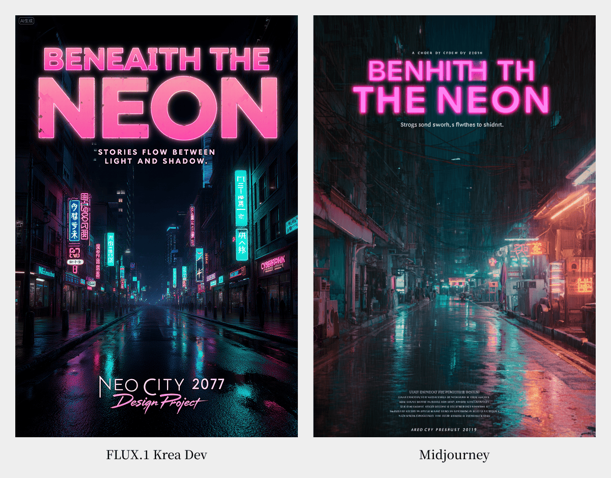 超大杯测评！FLUX.1 Krea Dev 对决 Midjourney，谁才是写实之王？