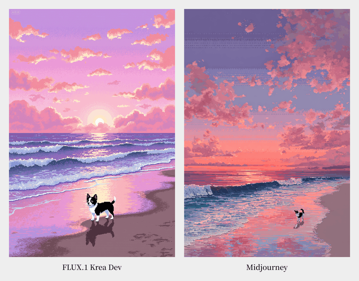 超大杯测评！FLUX.1 Krea Dev 对决 Midjourney，谁才是写实之王？