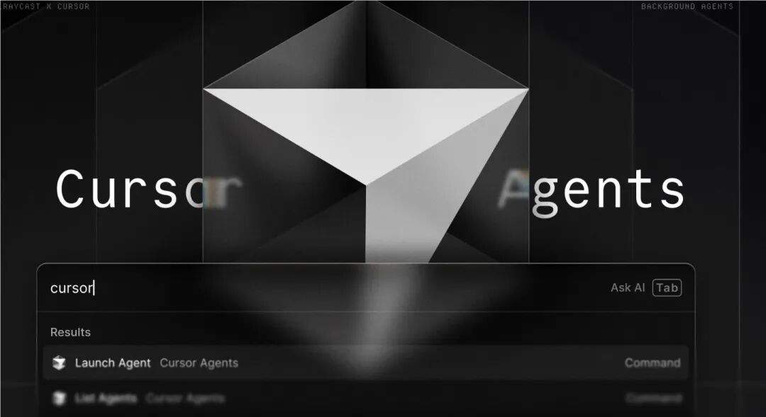 Raycast发布Cursor Agent插件，提升AI编码效率