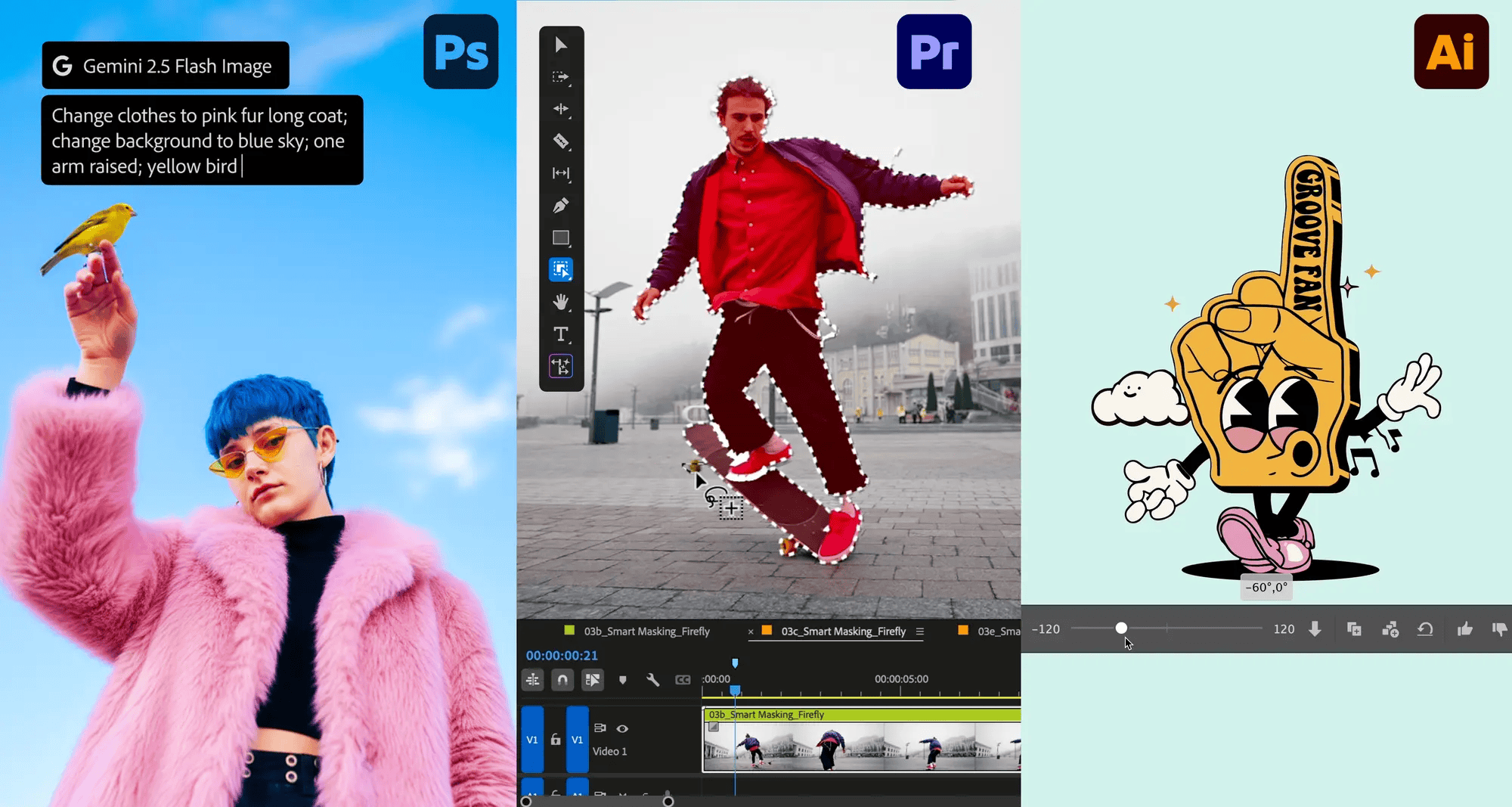 Adobe Firefly Image 5重磅升级：400万像素原生生成+AI音轨与自定义模型，全面提升创作体验