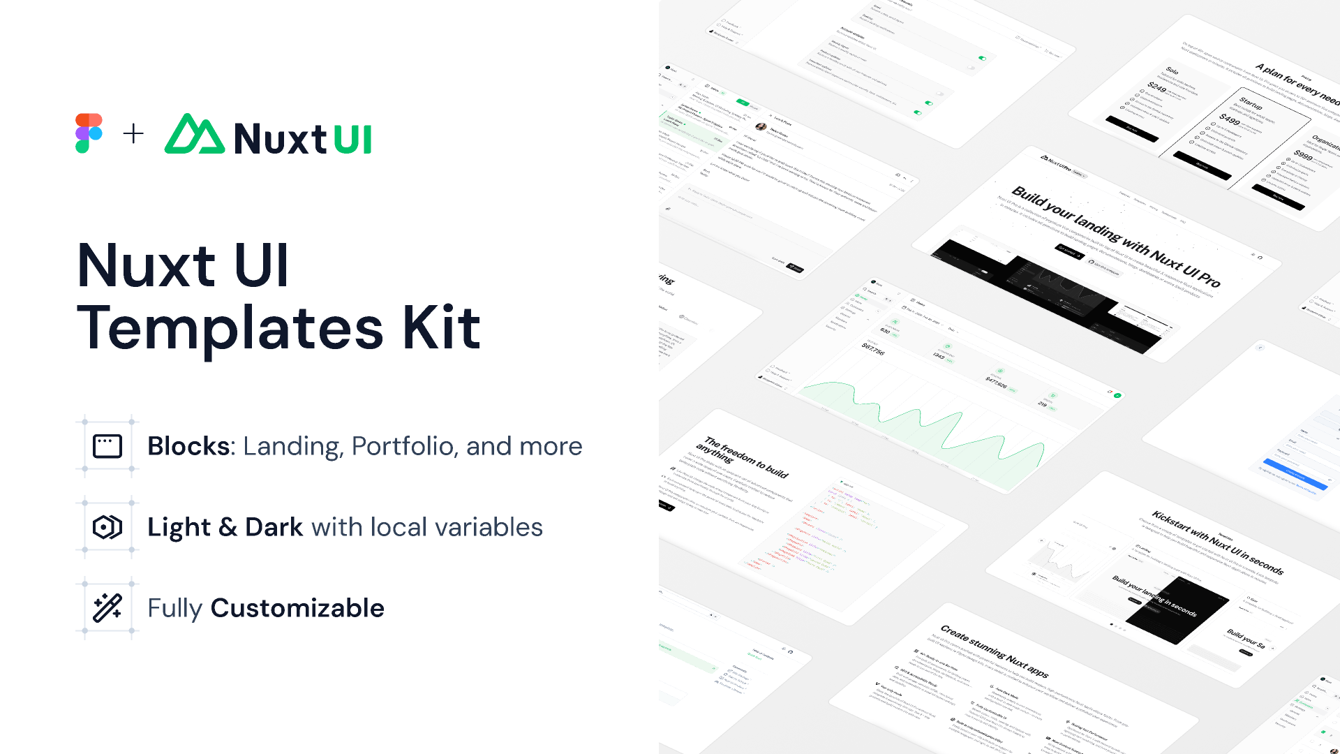 Nuxt UI 模板合集免费开放！基于 Nuxt UI v4 与 Tailwind CSS v4 的生产级模板全解析