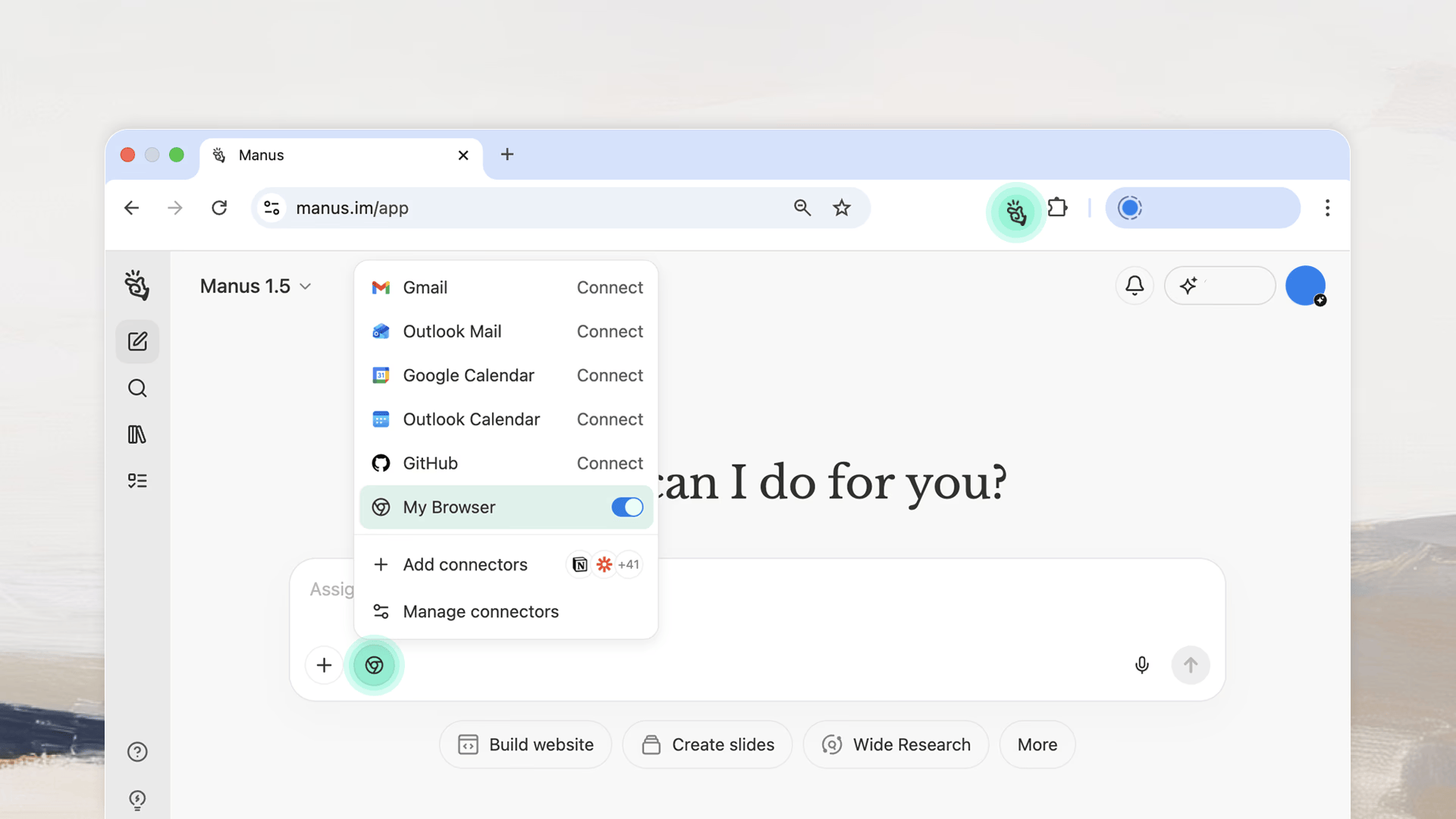 Manus 推出 Browser Operator！将浏览器变成“私人 AI 代理”，实现高效自动化操作