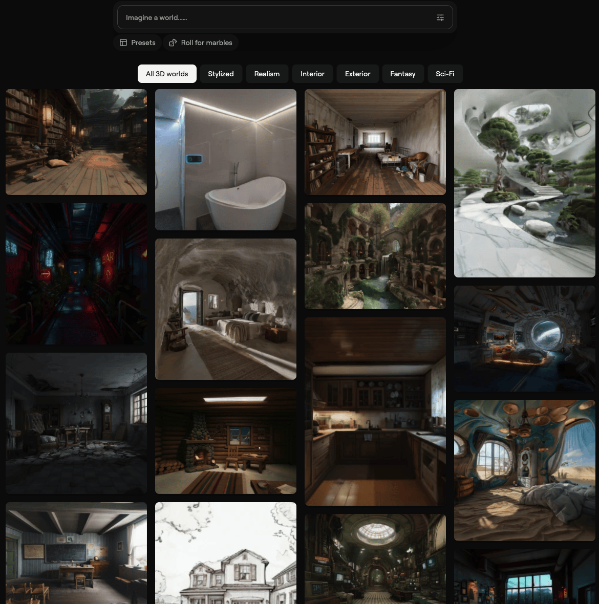 李飞飞团队 World Labs 发布首款商用 3D 世界模型 Marble，开启AI生成三维创作新时代