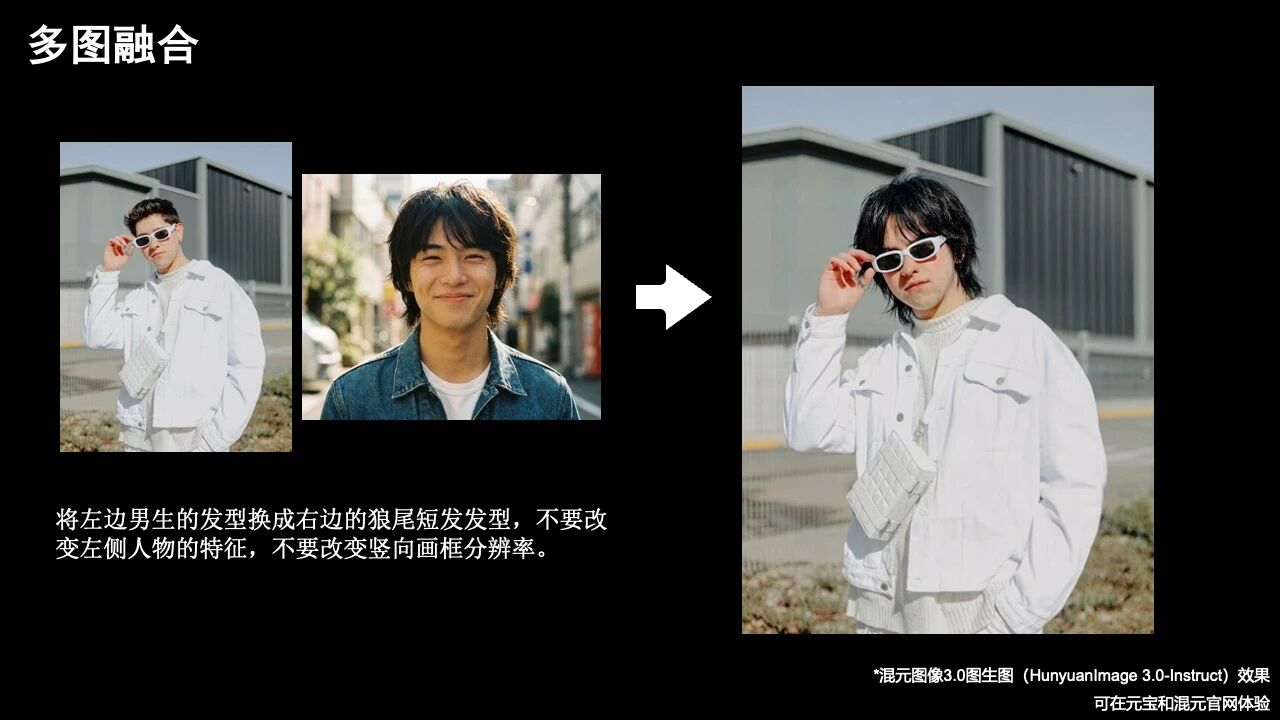 混元图像3.0图生图模型上线元宝：一句话就能p图