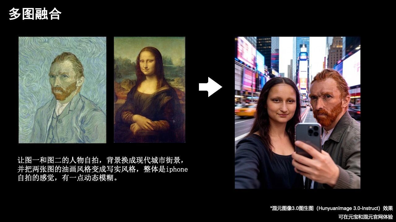 混元图像3.0图生图模型上线元宝：一句话就能p图