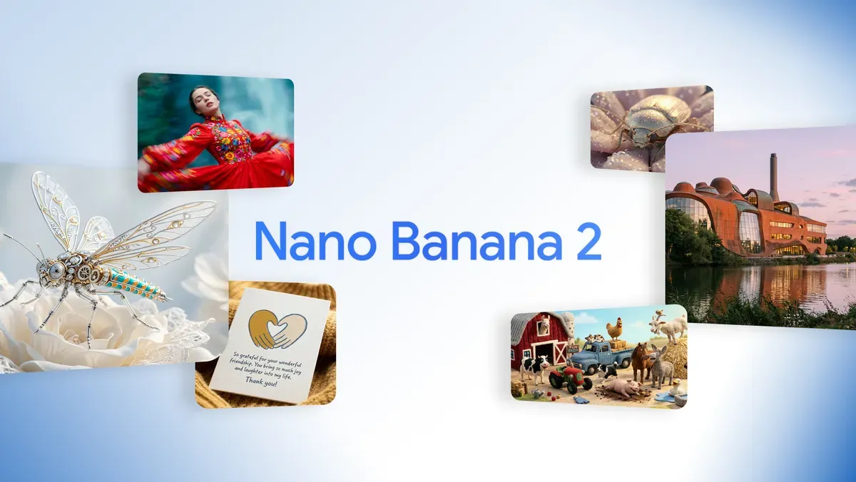 Google Gemini App 更新！Nano Banana 2 图像生成模型上线，默认 2K 分辨率与文字渲染全面提升