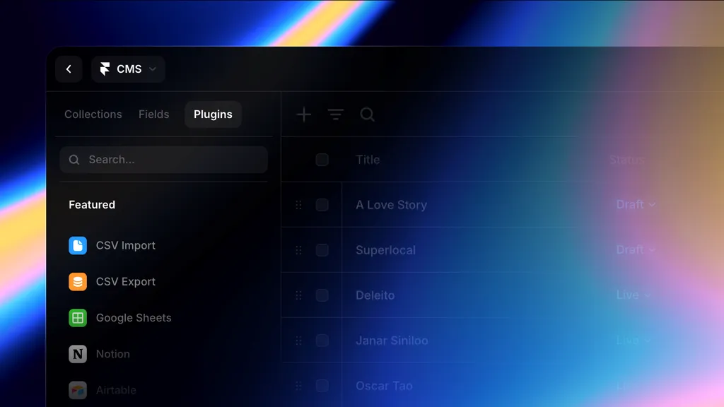 Framer 最近的着色器更新，真的很适合做品牌视觉